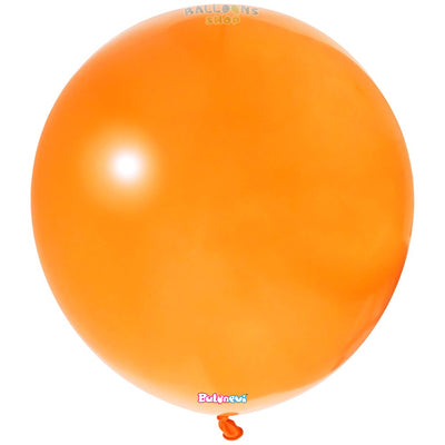 Balon Latex Jumbo 60cm Standard Portocaliu -16