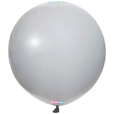 Balon Latex Jumbo 60cm Standard Gri -32
