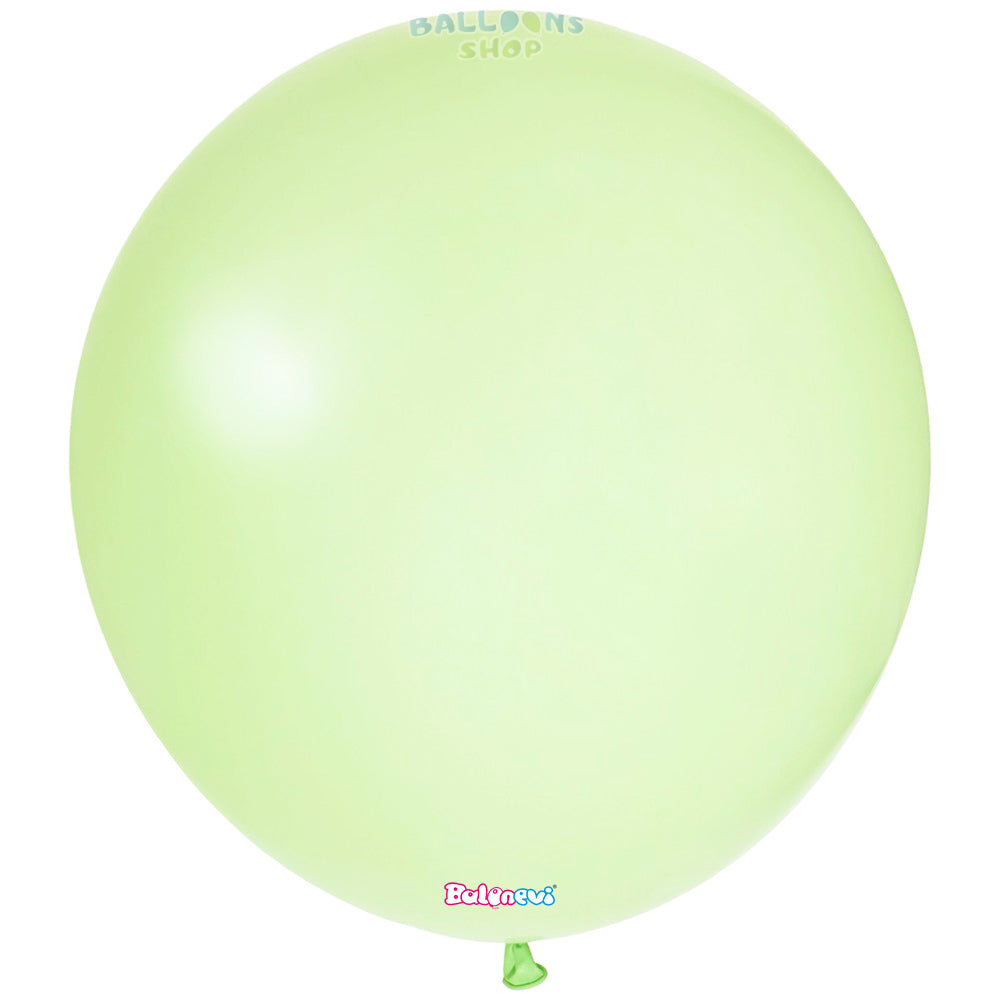 Balon Latex Jumbo 60cm Macaron Verde Menta -36