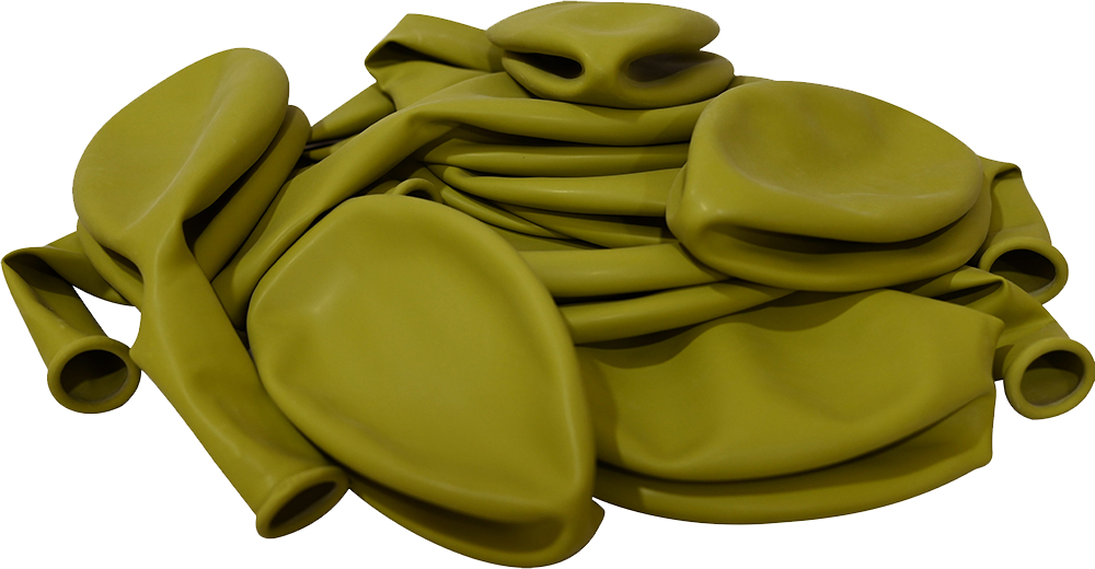 Jumbo Latex Balloon 60cm Standard Olive -43