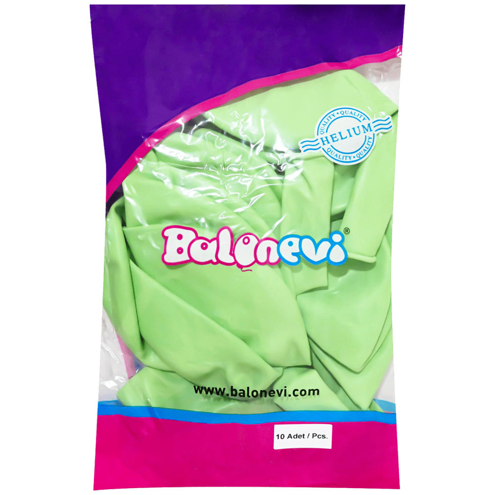 Balon Latex Jumbo 60cm Macaron Verde Menta -36