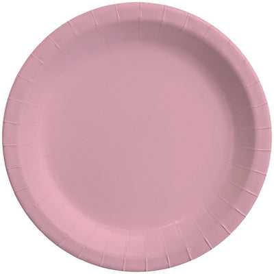 Set of 8 Pastel Pink Party Plates PL5756