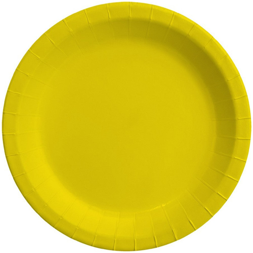 Set 8 Farfurii Petrecere Galben Pastel PL5763