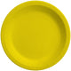Set 8 Farfurii Petrecere Galben Pastel PL5763