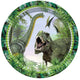 Set of 8 Jurassic Dinosaurs Party Plates VJ3568