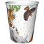 Set of 8 Party Cups with Wild Life Print 220/240ml