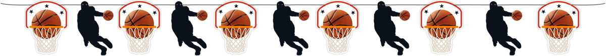 Basketball Party Banner 250 cm BS7665
