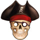 Set of 6 Pirate Party Masks KR1769