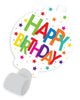 Set 6 Fluiere Petrecere Rainbow Happy Birthday HB6934