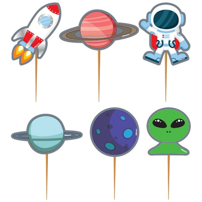 Cosmic Galaxy Muffin Figure Set of 10