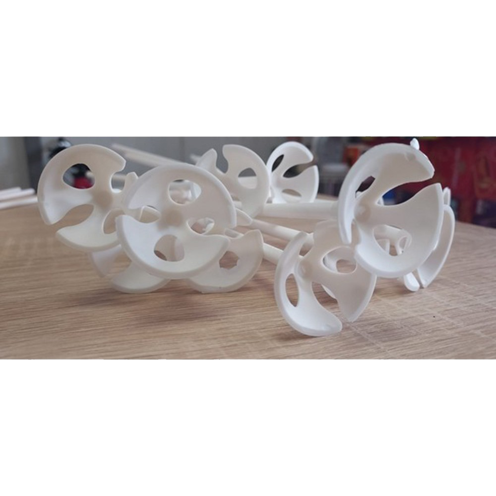 Set of 100 ECO cardboard sticks and rosettes for 35cm latex balloons