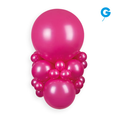 Baloane Latex 13cm Fucsia Metalic AM50.64