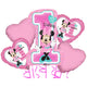 Buchet 5 baloane folie Tematica Minnie 2020216