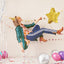 Set 6 Coifuri Petrecere Aurii Happy 18th Birthday 18cm