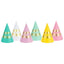 Set of 6 Pastel Happy Birthday Party Hats CPP22