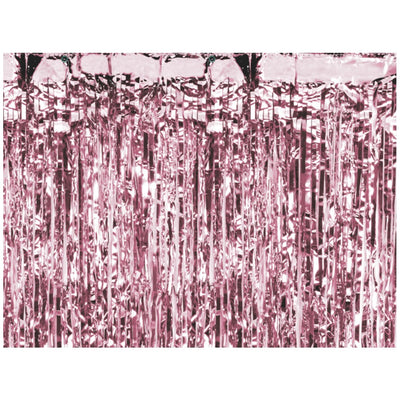 Perdea din folie metalizata Rose-Gold 90x250cm