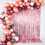 Perdea din folie metalizata Rose-Gold 90x250cm