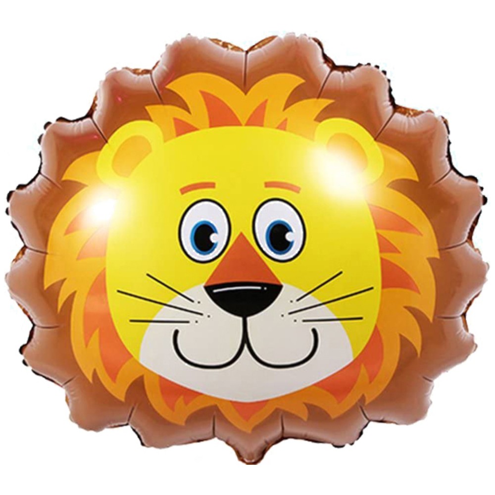 Balon Folie Figurina Cap Leu 55 cm
