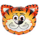 Balon Folie Figurina Cap Tigru 55 cm