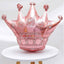 Foil Balloon Jumbo Figurine Crown Rose Gold 90x100cm