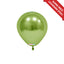 Latex Balloons 15cm Chrome Light Green -13K