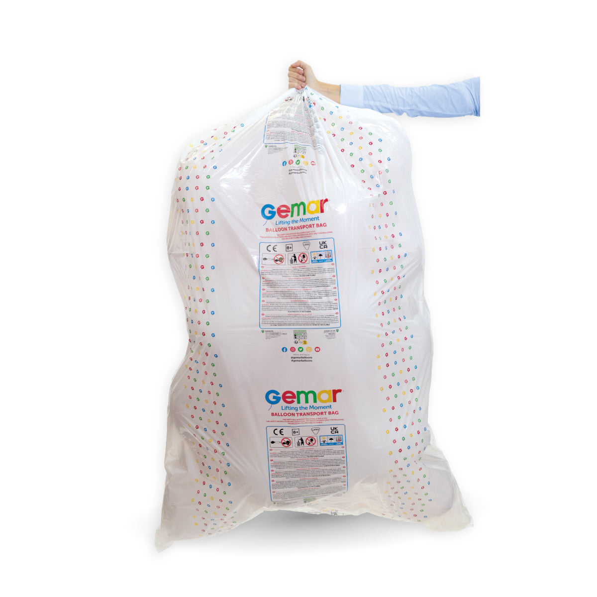 Saci plastic transport baloane Precut 1070x1700mm GEMAR 