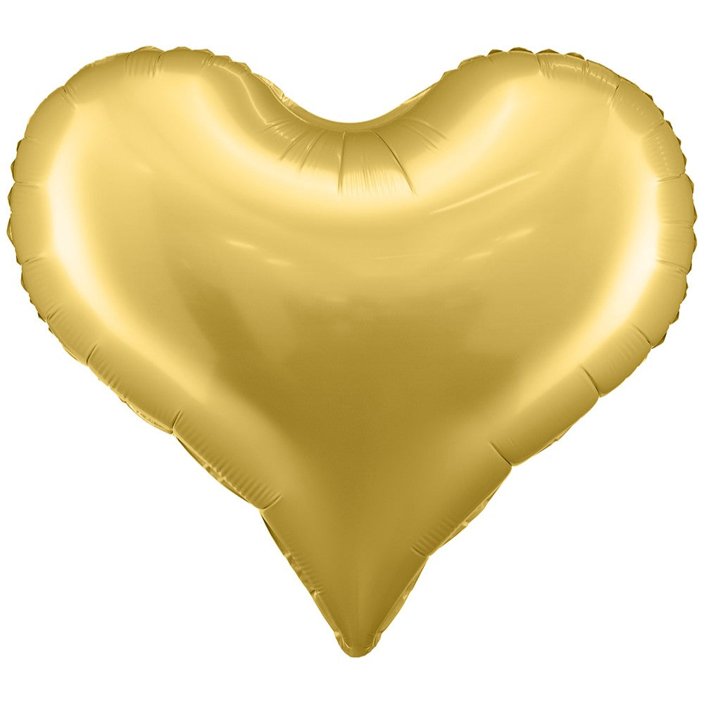 Foil Balloon Heart Gold 75x64.5cm