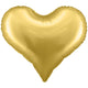 Balon Folie Inima Gold 75x64.5cm