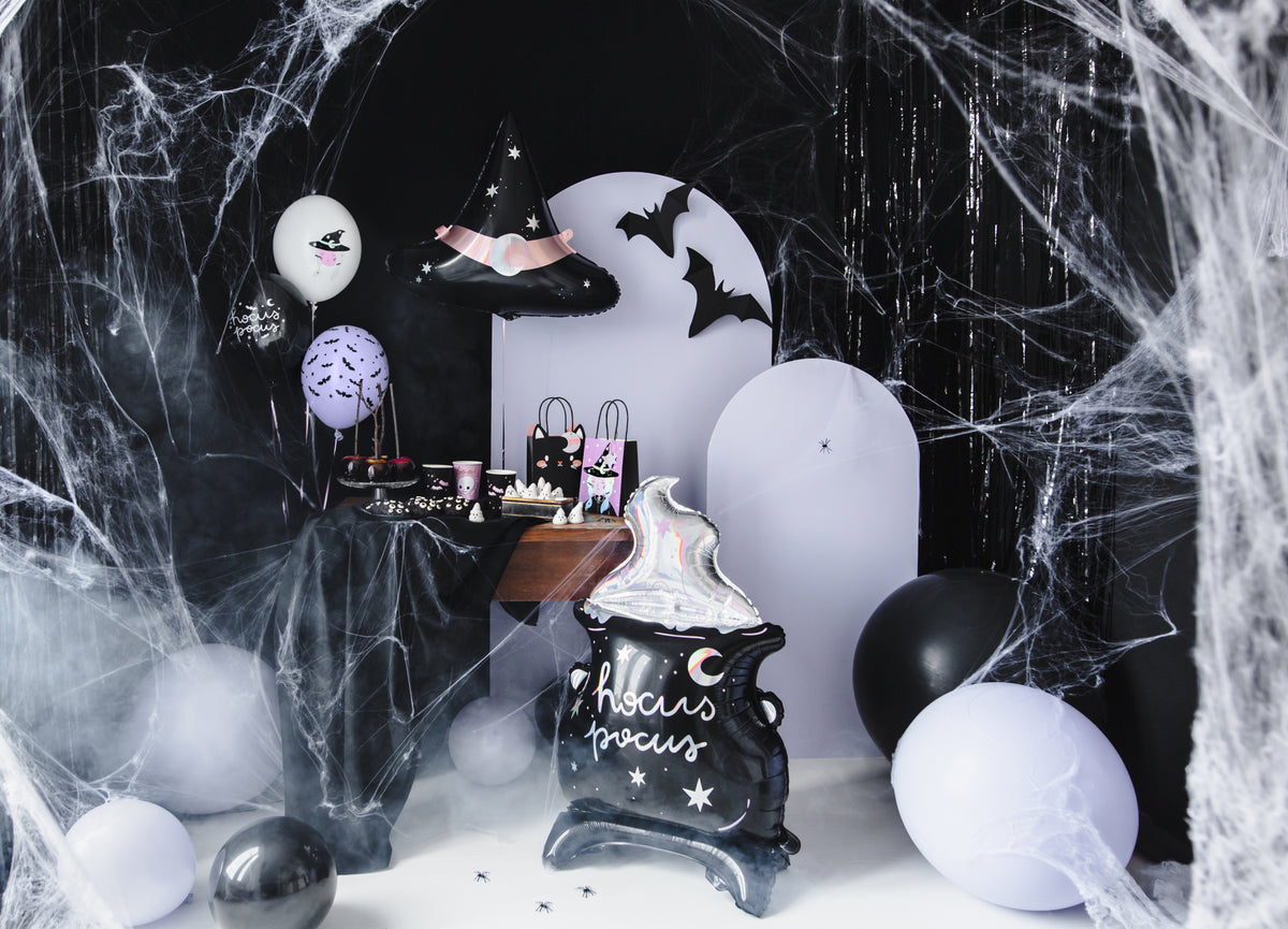 Foil Balloon Witch's Cauldron Figurine 64.5x109.5cm
