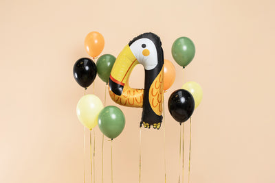 Balon Folie Cifra 4 Tucan 68x91cm