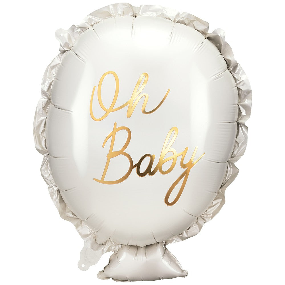Foil Balloon Figurine Oh Baby 53x69cm
