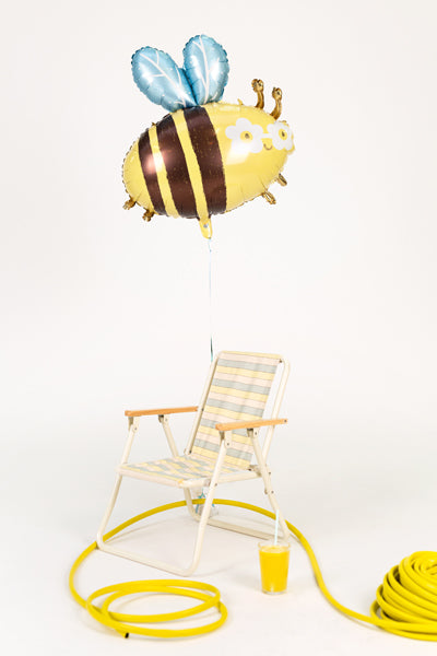 Foil Balloon Bee Figurine 63.5 x 72cm Party Deco
