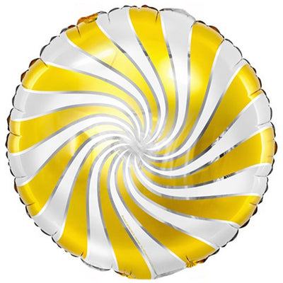 Golden Lollipop Foil Balloon 35cm PDC1024