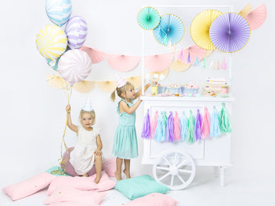 Balon Folie Acadea Baby Blue 35cm