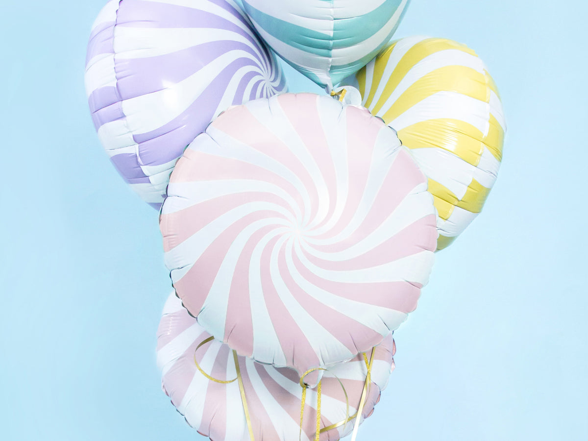 Foil Balloon Lollipop Baby Pink 35cm PDC1027