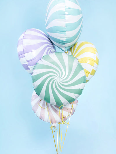 Balon Folie Acadea Verde Menta 35cm PDC1029