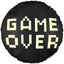 Game Over Foil Balloon 45cm