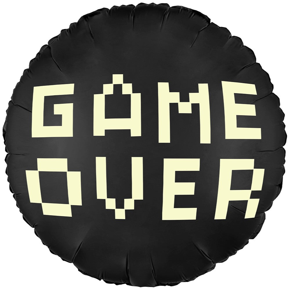 Game Over Foil Balloon 45cm