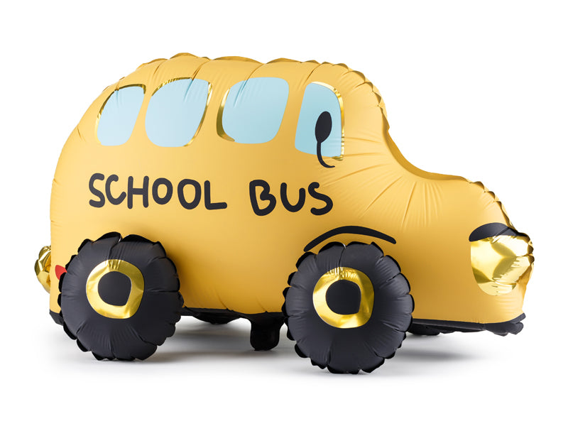 School Bus Foil Balloon (AIR) 36x66cm