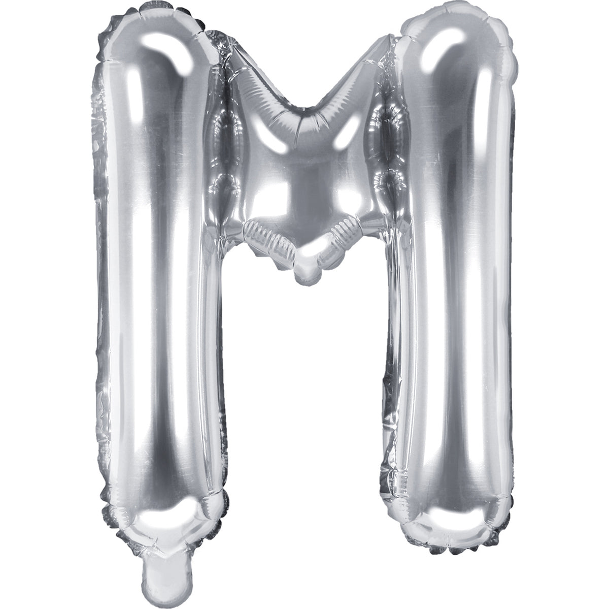 Balon Folie Litera M Argintiu 35cm FB2M-M-018