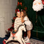 Balon Folie Figurina Rocking Horse Craciun 118x104cm