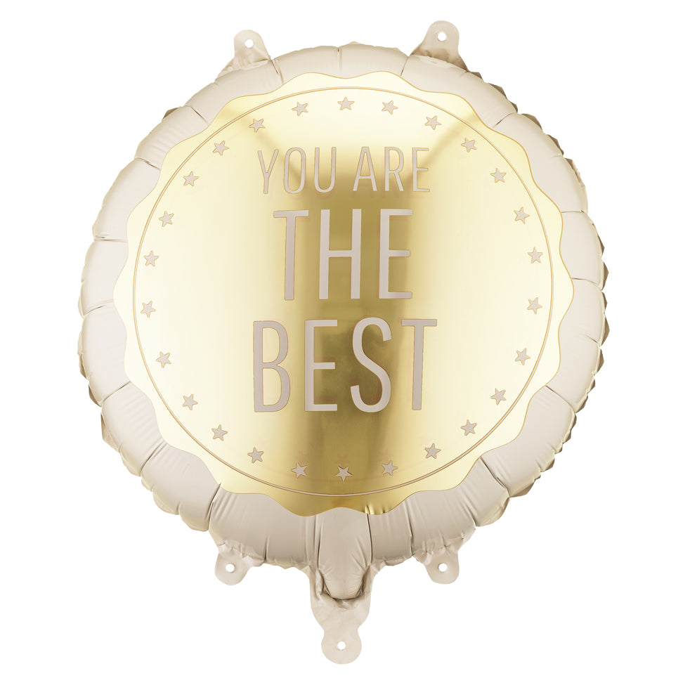 Balon Folie Rotund "You are the Best" 35cm