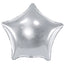 Foil Balloon Star Silver 45cm PDC1057