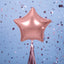 Balon folie Stea Rose-Gold 45cm PDC1053