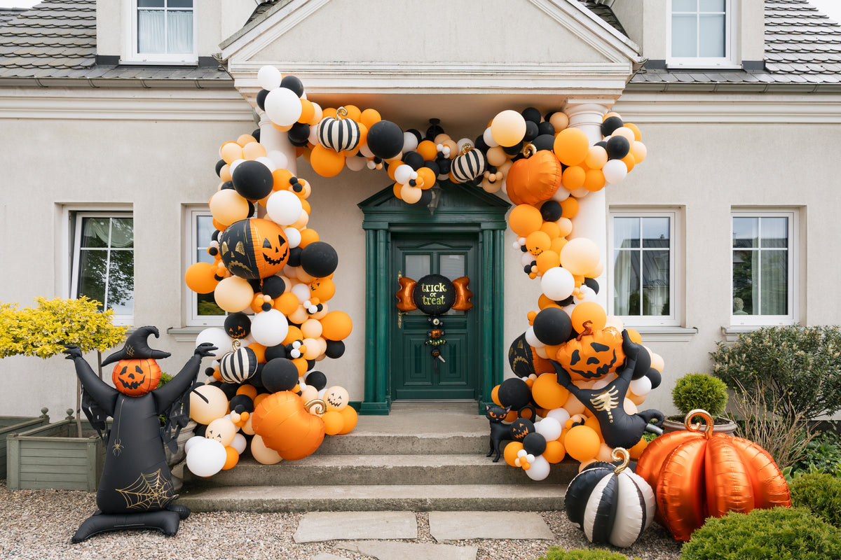 Balon Folie Scarecrow 60x100cm Negru-Portocaliu