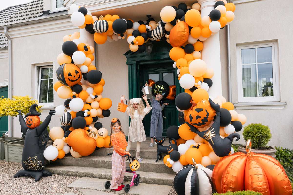 Balon Folie Scarecrow 60x100cm Negru-Portocaliu