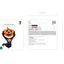 Balon Folie Scarecrow 60x100cm Negru-Portocaliu