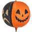 Balon Folie Scary Pumpkins 50cm Negru-Portocaliu