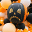 Balon Folie Scary Pumpkins 50cm Negru-Portocaliu