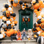 Balon Folie Scary Pumpkins 50cm Negru-Portocaliu